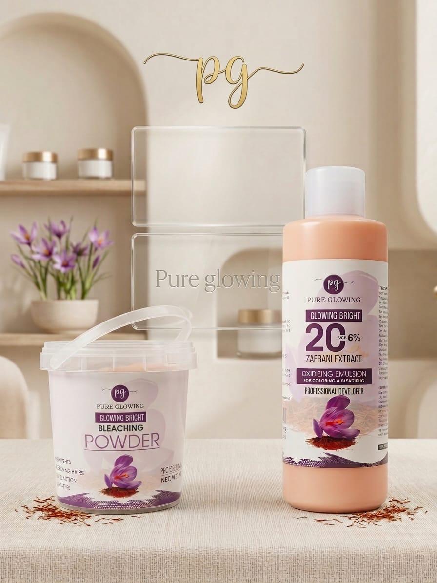 Pure Glowing Glowing Bright Bleach Set