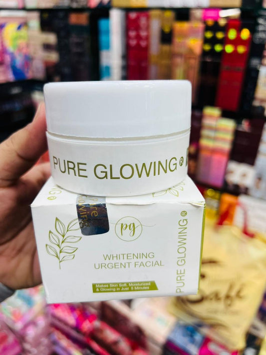 Pure Glowing Manicure Pedicure Whitening Urgent Facial