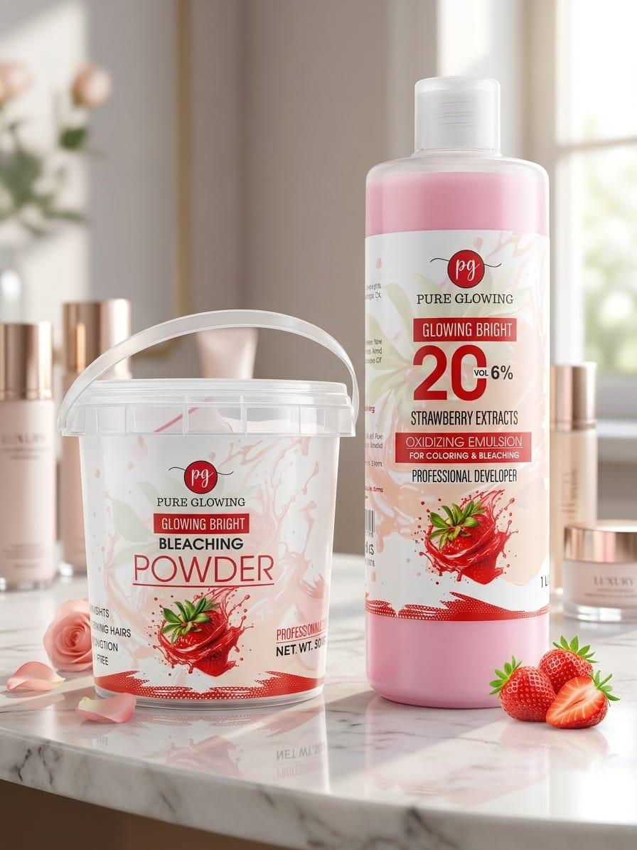 Pure Glowing Glowing Bright Bleach Set