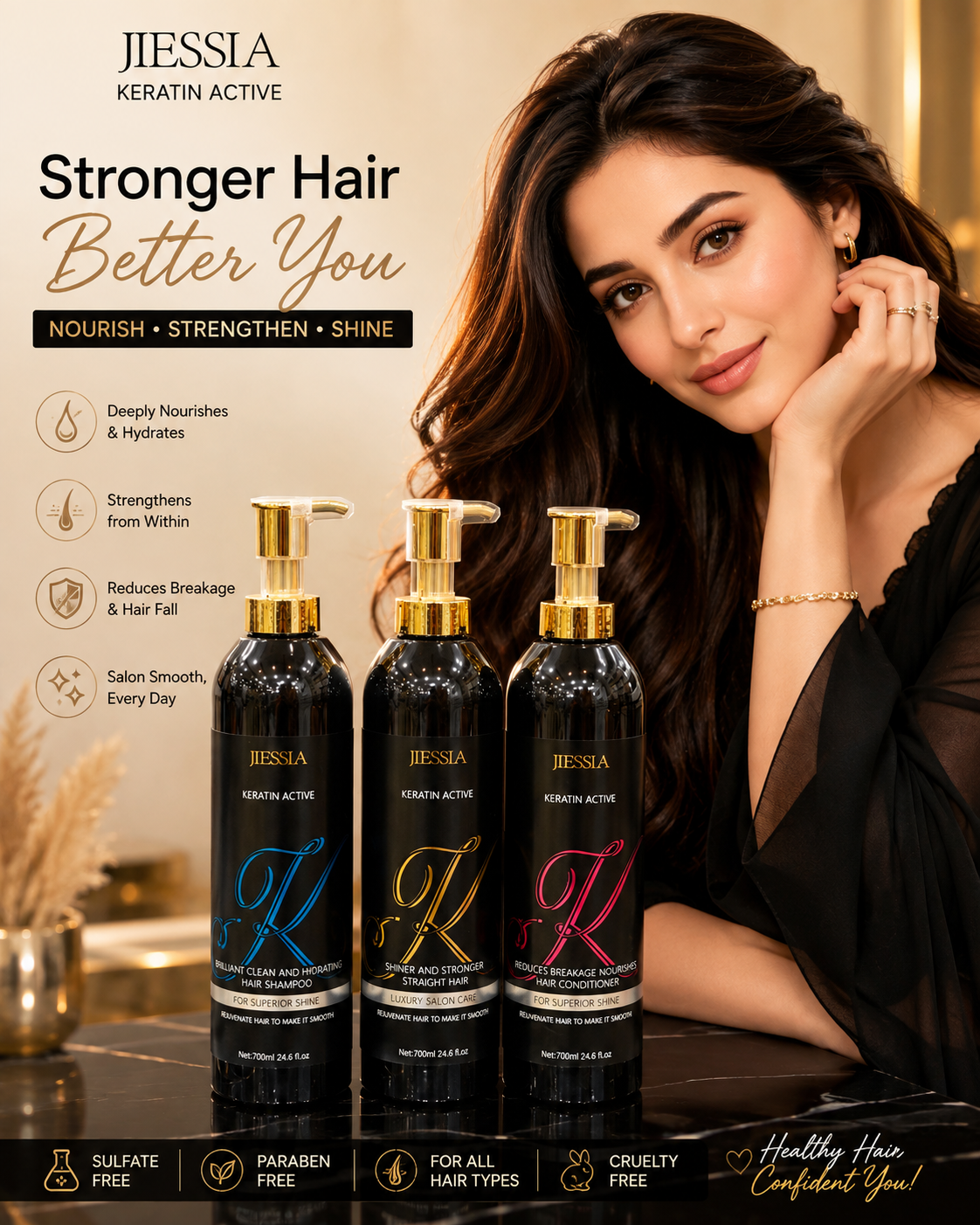 JIESSIA Keratin Active - 700ml